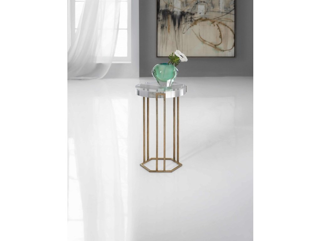 Melange Grove Round End Table - image 2