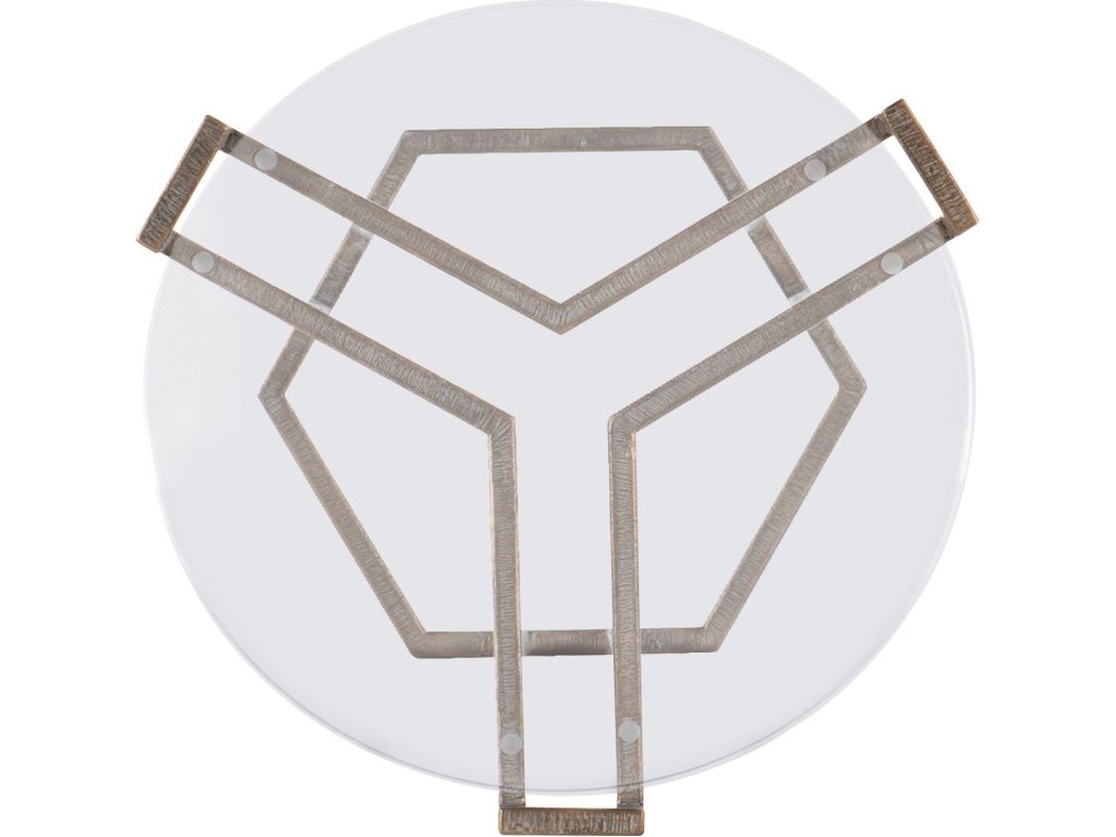 Melange Grove Round End Table - image 1