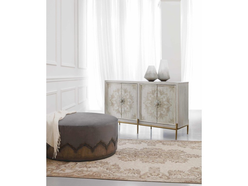 Melange Meyers Cocktail Ottoman - image 2