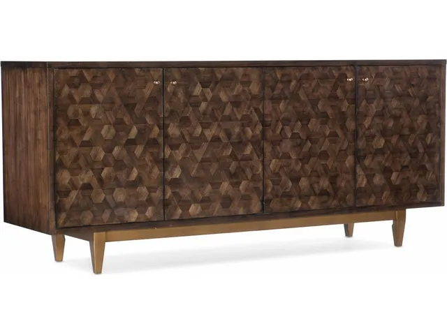 Melange Alpine Four-Door Credenza