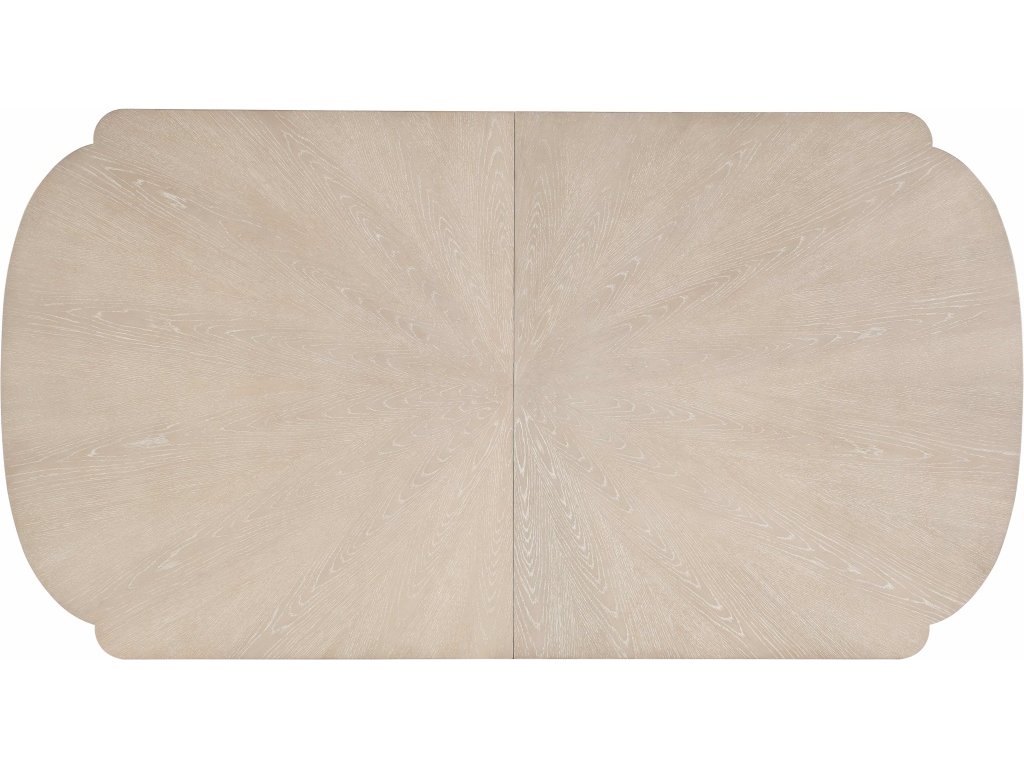 Nouveau Chic Rectangle Dining Table w/1-22in Leaf - image 4