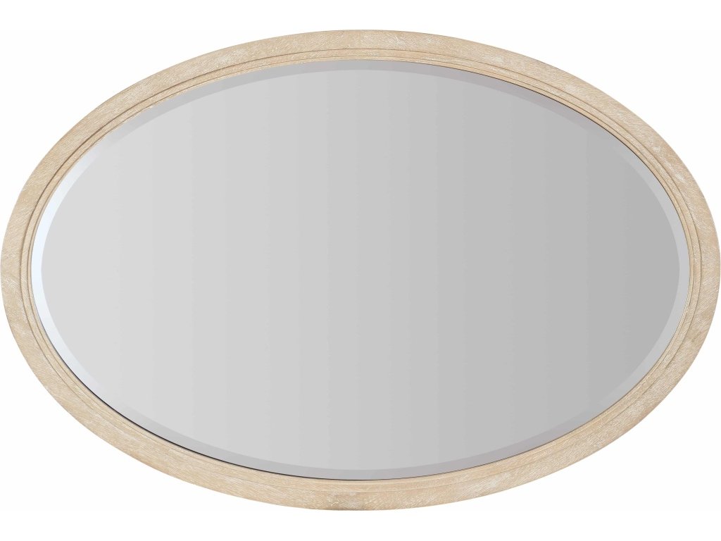 Nouveau Chic Oval Mirror - main image