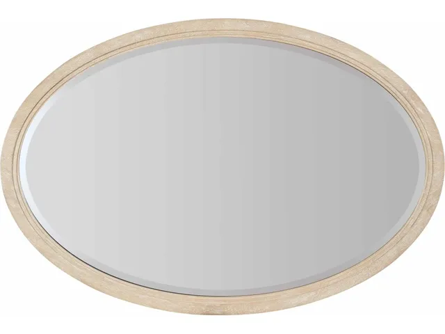 Nouveau Chic Oval Mirror