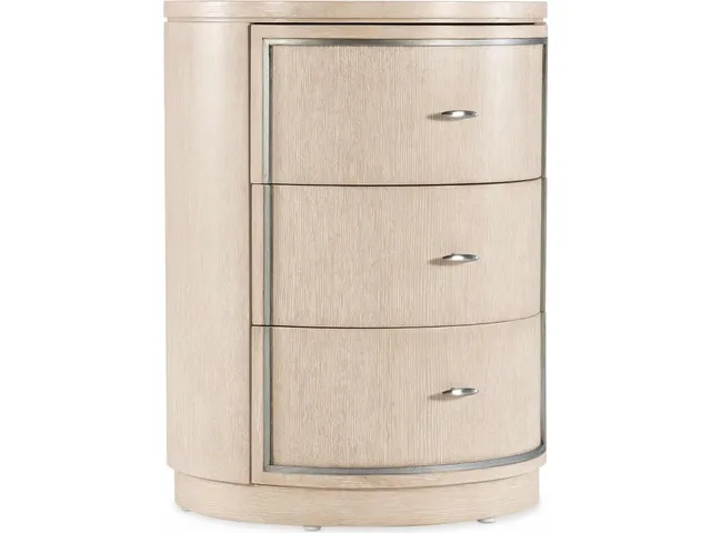 Nouveau Chic Round Nightstand