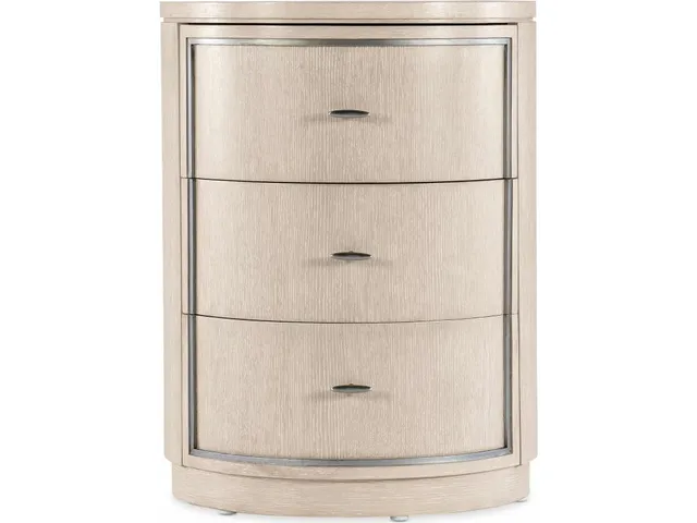 Nouveau Chic Round Nightstand - Alternative View