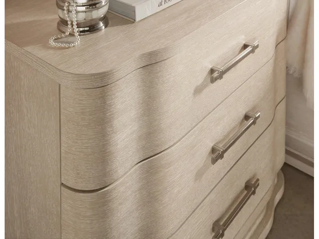 Nouveau Chic Three Drawer Nightstand - Alternative View