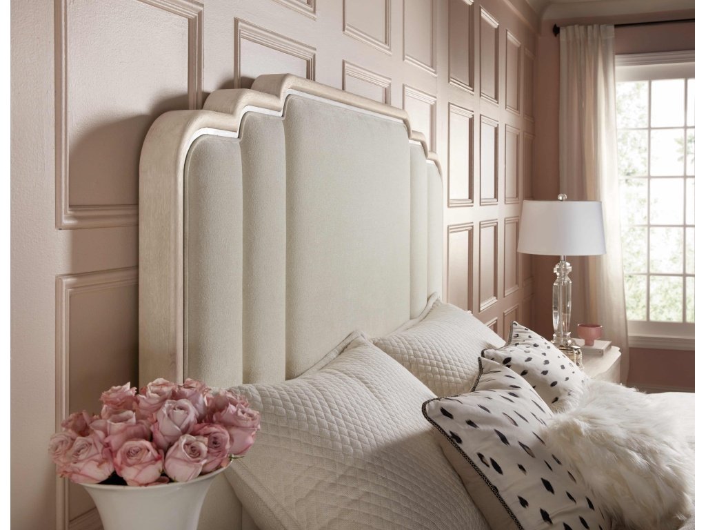 Nouveau Chic King Upholstered Bed - image 2