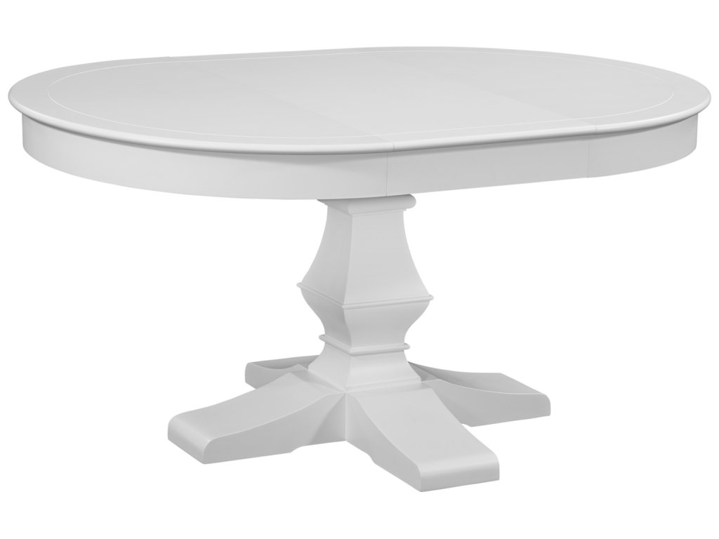 6510 Cottage Traditions 5 Pc Dining Set – Ped Table, 4 Side Chairs - image 1
