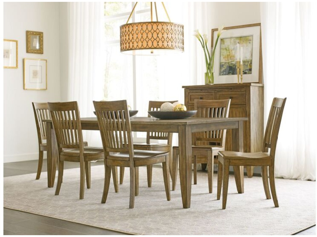 80" Large Rectangular Leg Table - image 2