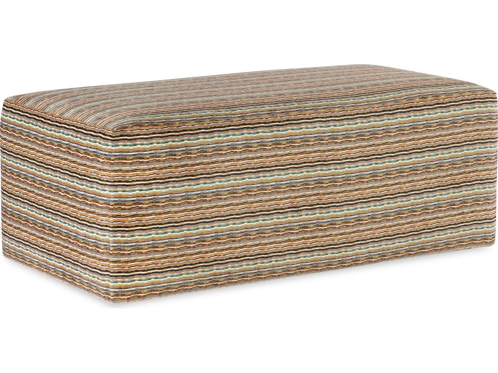 Arlo Small Rectangle Ottoman - main image