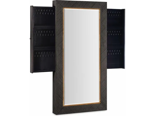 Big Sky Floor Mirror w/Jewelry Storage - Alternative View