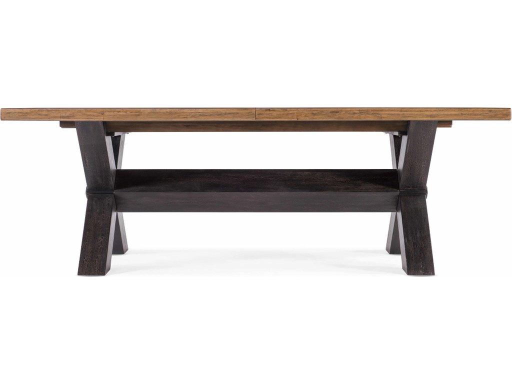 Big Sky Trestle Dining Table w/2-20in leaves - image 2