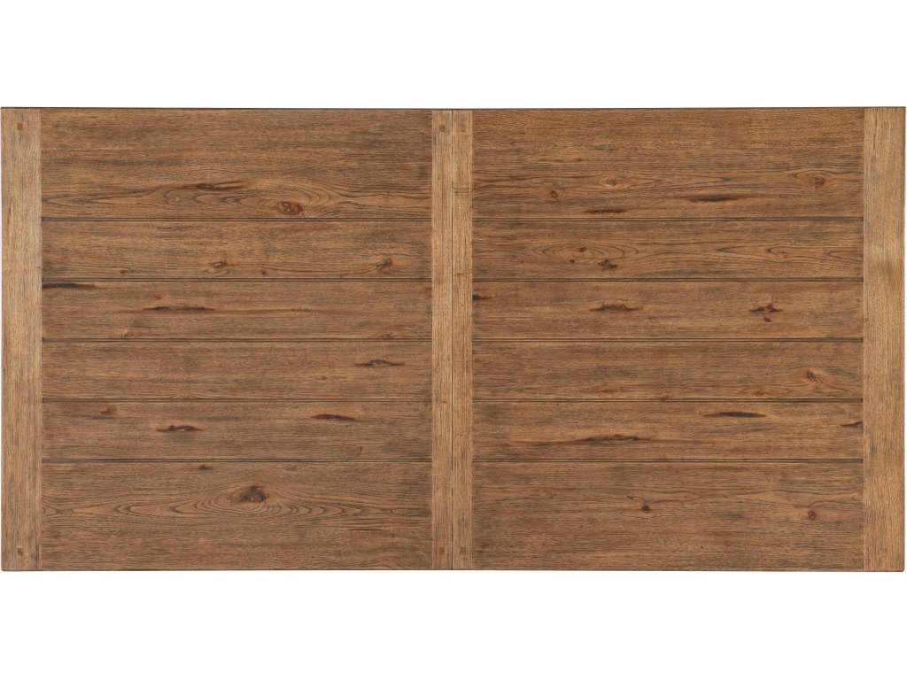 Big Sky Trestle Dining Table w/2-20in leaves - image 5