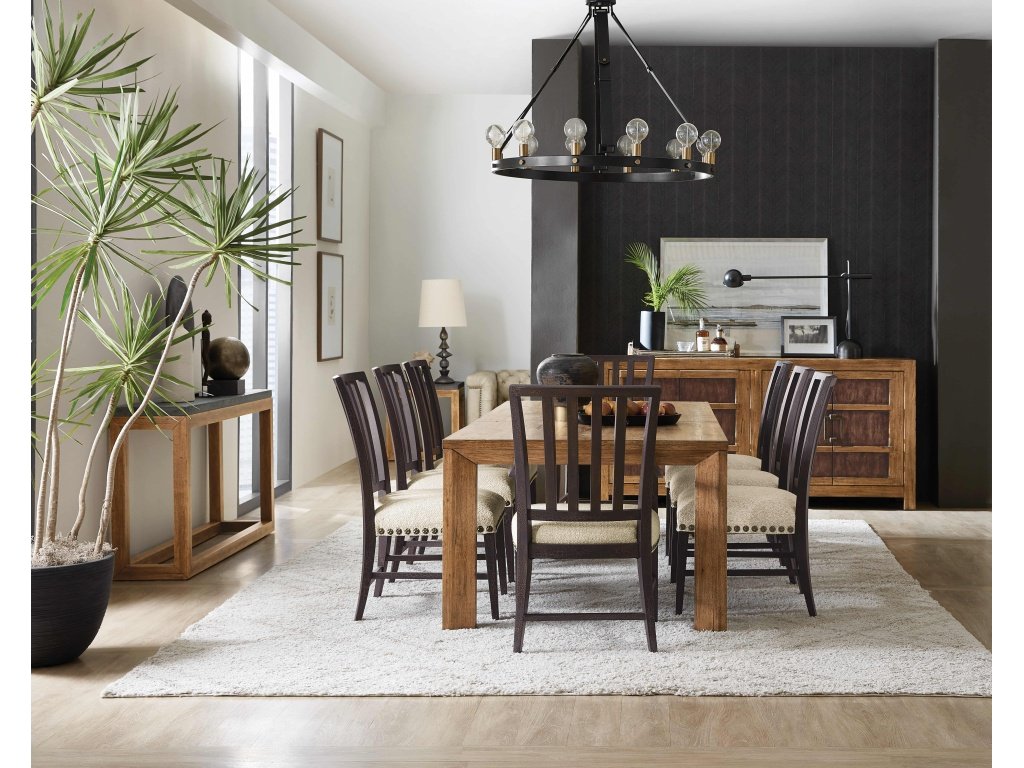 Big Sky Leg Table w/1-24 in leaf - image 5