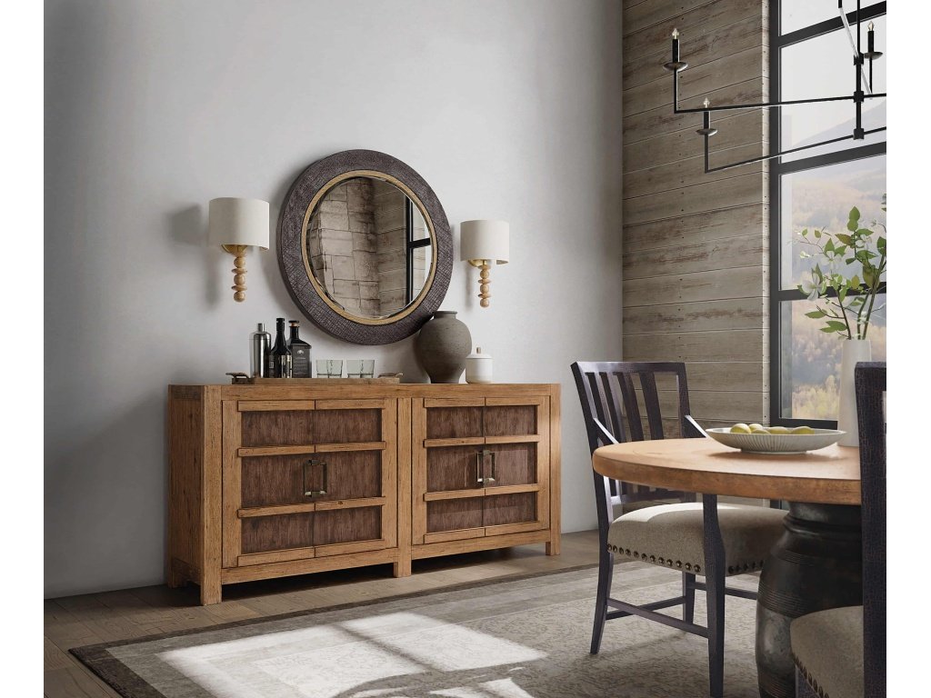 Big Sky Round Accent Mirror - image 4