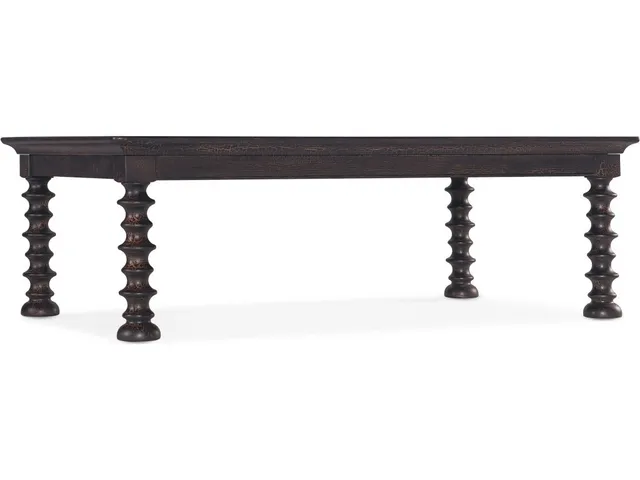 Big Sky Turned Leg Cocktail Table