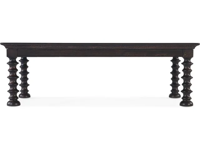 Big Sky Turned Leg Cocktail Table - Alternative View