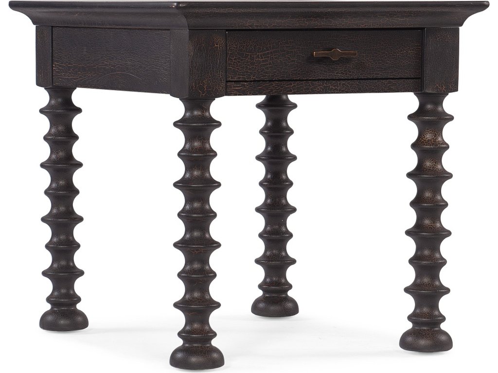 Big Sky Turned Leg End Table - main image