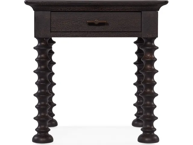 Big Sky Turned Leg End Table - Alternative View