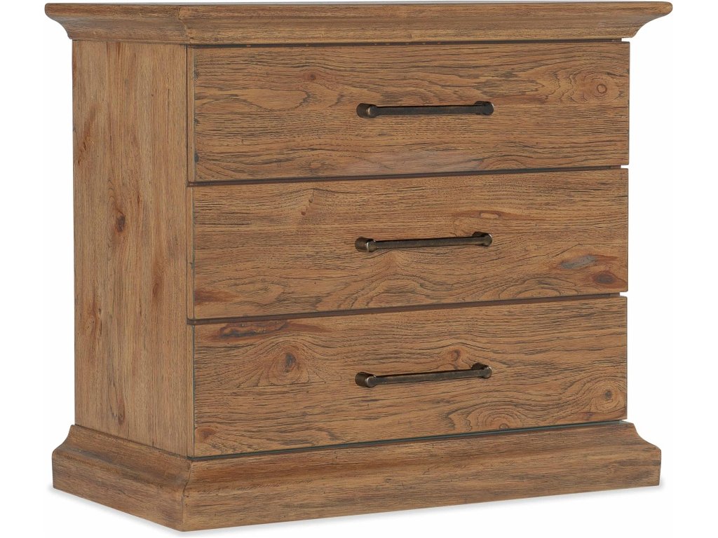 Big Sky Three Drawer Nightstand - main image
