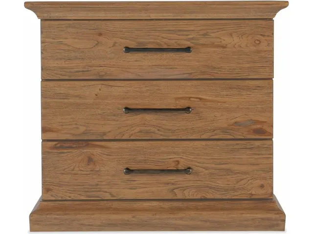 Big Sky Three Drawer Nightstand - Alternative View