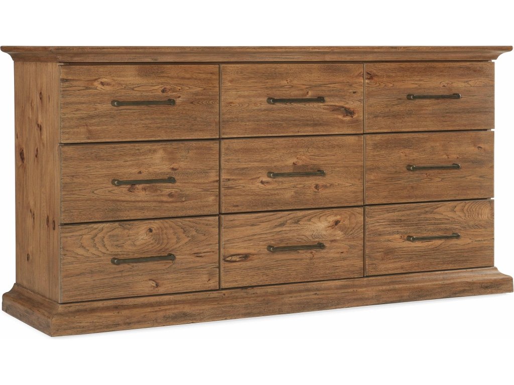 Big Sky Nine Drawer Dresser - main image