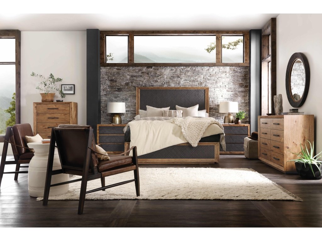 Big Sky Cal King Panel Bed - image 4