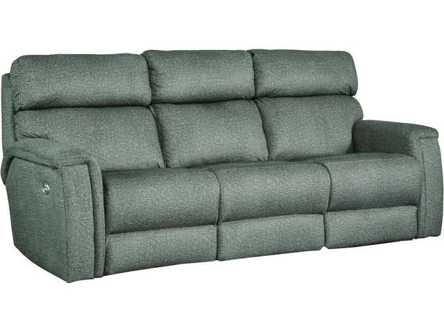 Power Headrest Double Reclining Sofa