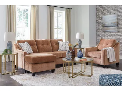 Amity Bay Sofa Chaise and Chair