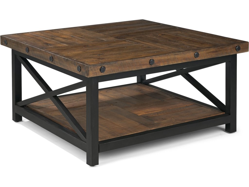 Carpenter Brown Square Coffee Table - main image