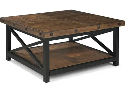 Carpenter Brown Square Coffee Table