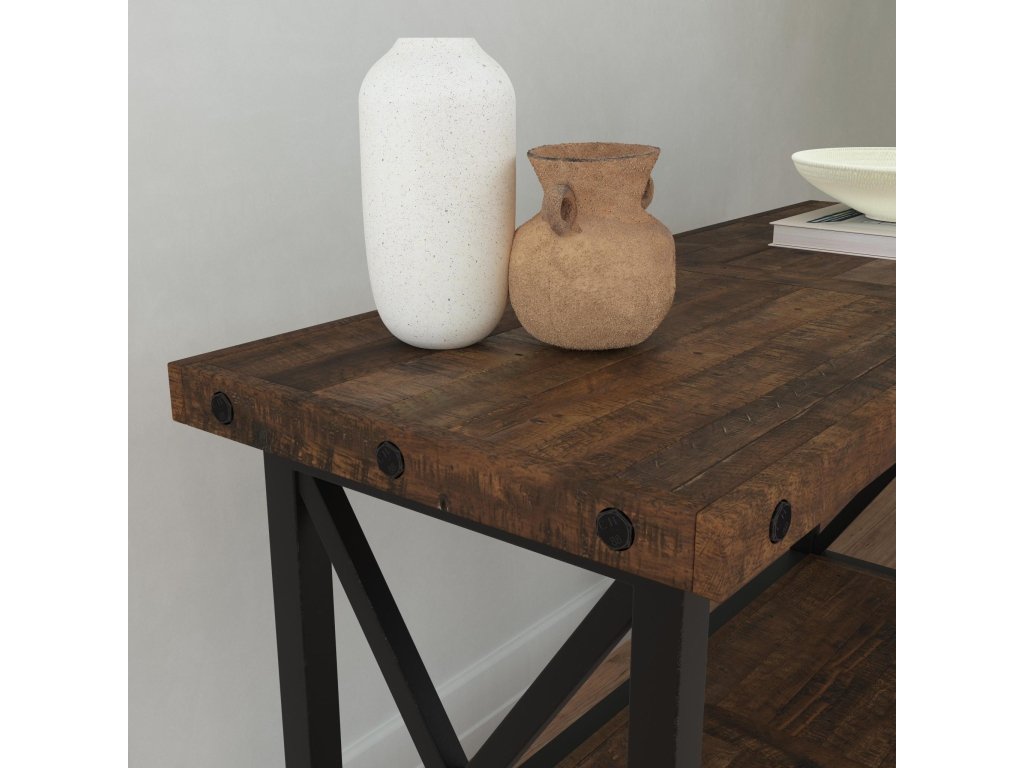 Carpenter Brown Sofa Table - image 3