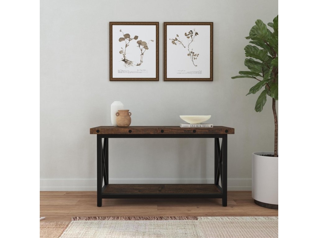 Carpenter Brown Sofa Table - image 4
