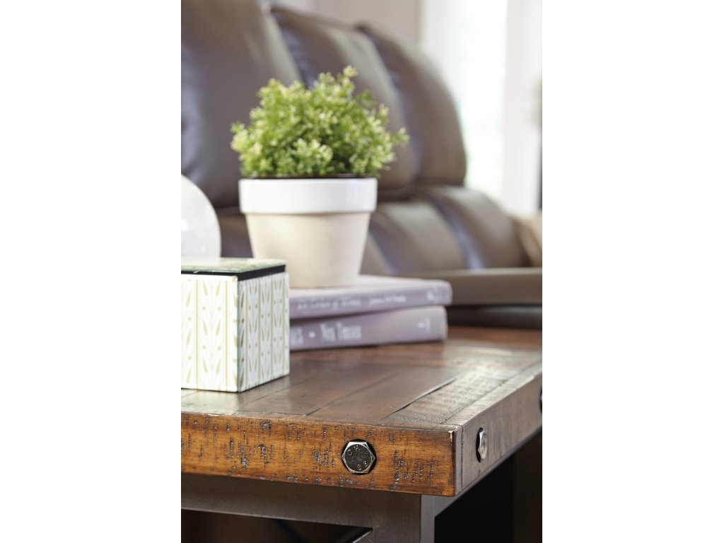 Carpenter Brown Chairside Table - image 3