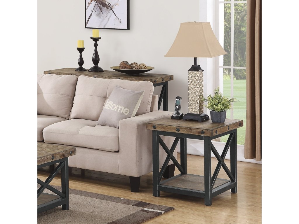 Carpenter Brown End Table - image 1