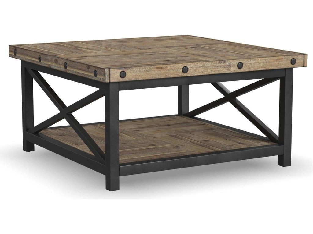 Carpenter Brown Square Coffee Table - main image