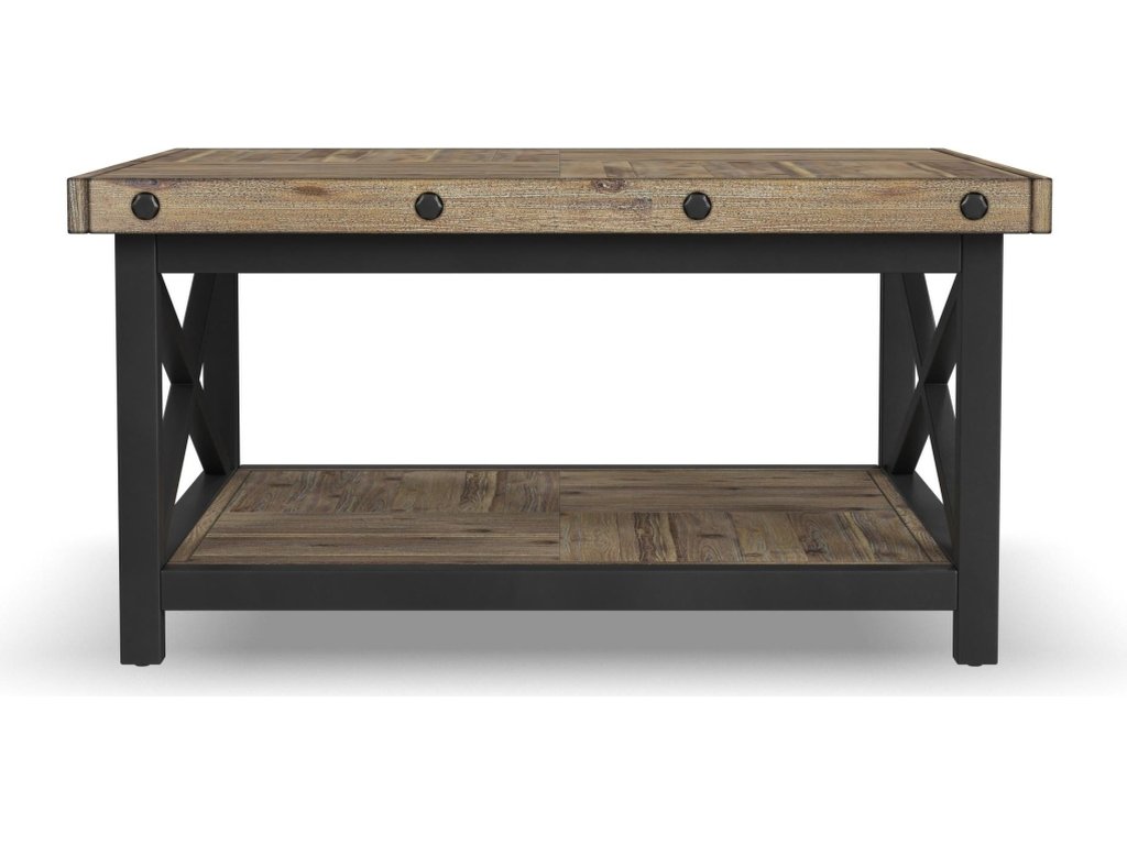 Carpenter Brown Square Coffee Table - image 2