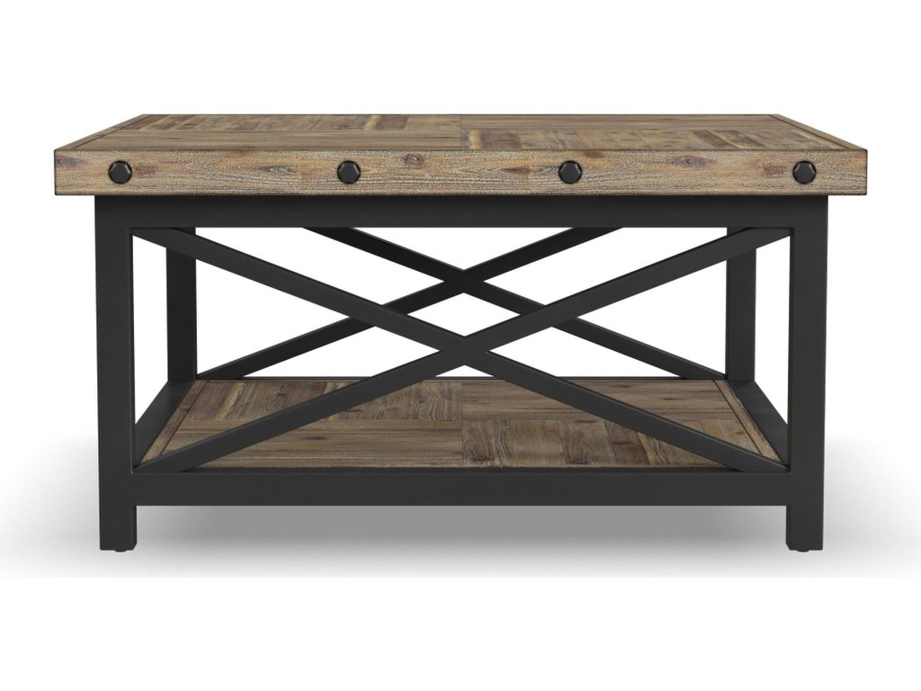Carpenter Brown Square Coffee Table - image 3