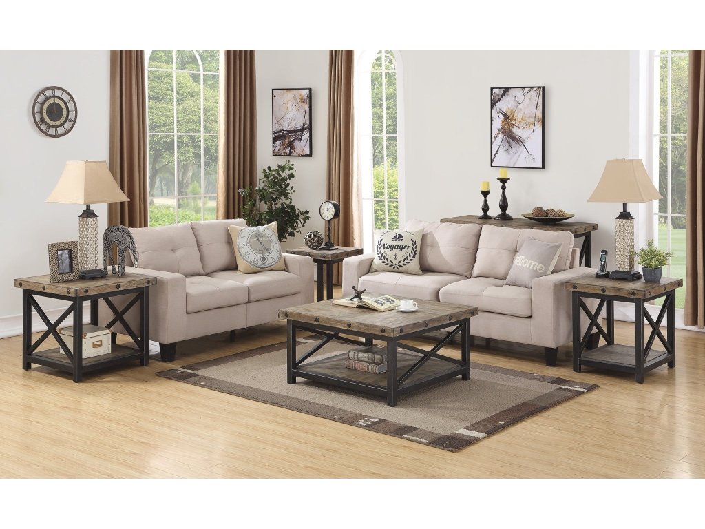 Carpenter Brown Square Coffee Table - image 5