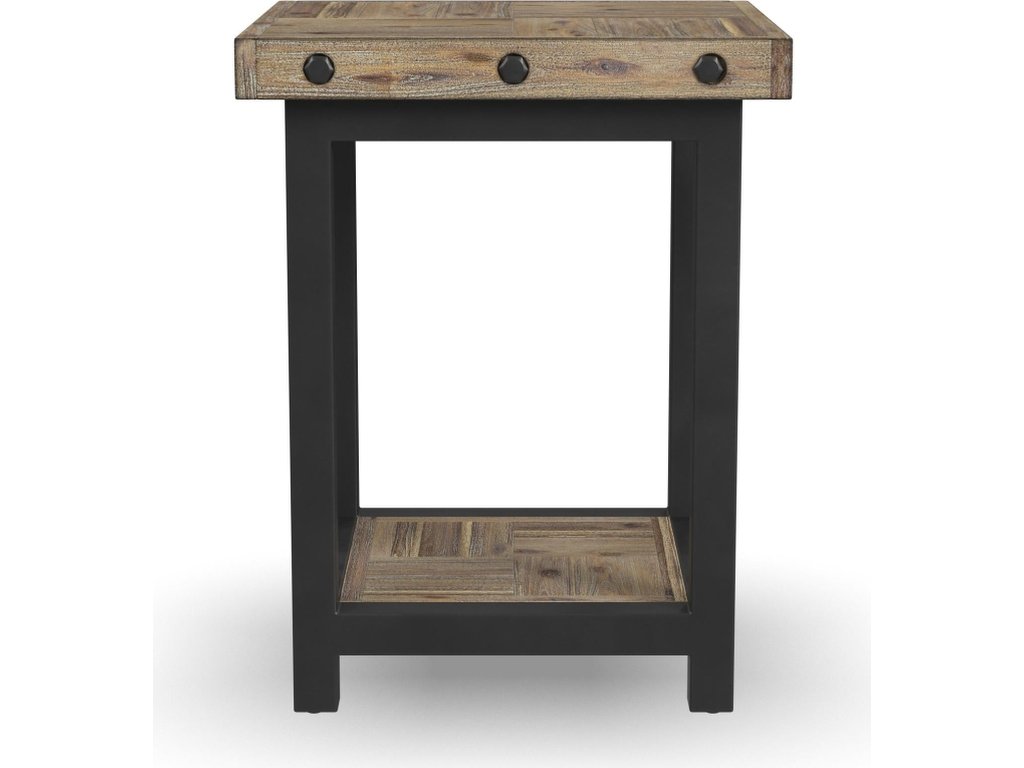 Carpenter Brown Chairside Table - image 2