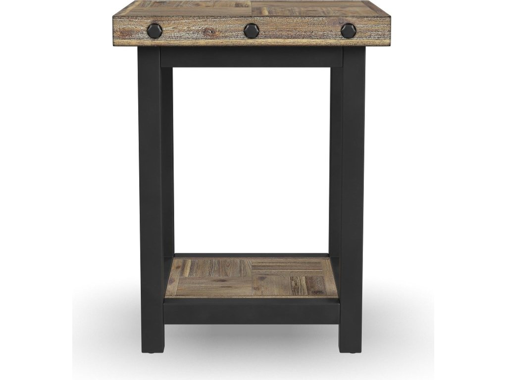 Carpenter Brown Chairside Table - image 3