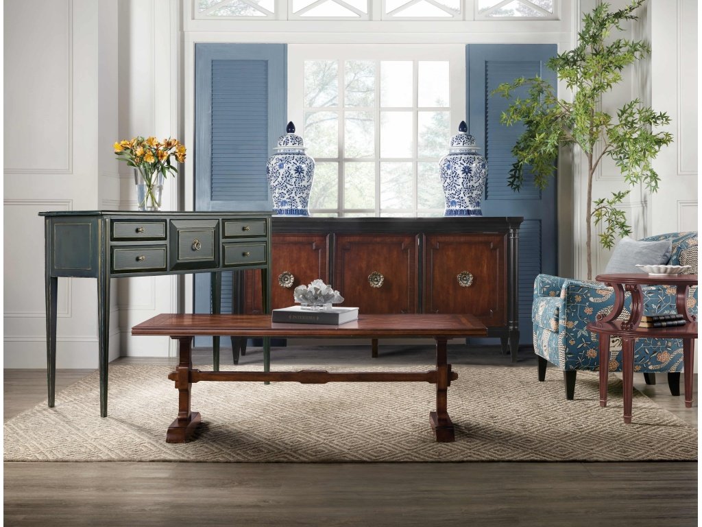 Charleston Five-Drawer Console Table - image 5
