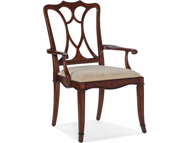 Charleston Upholstered Seat Arm Chair-2 per carton/price ea