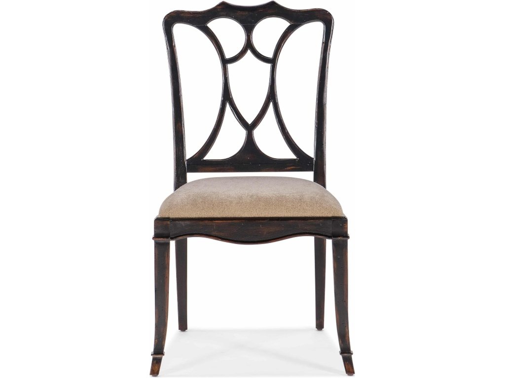 Charleston Upholstered Seat Side Chair-2 per carton/price ea - image 2