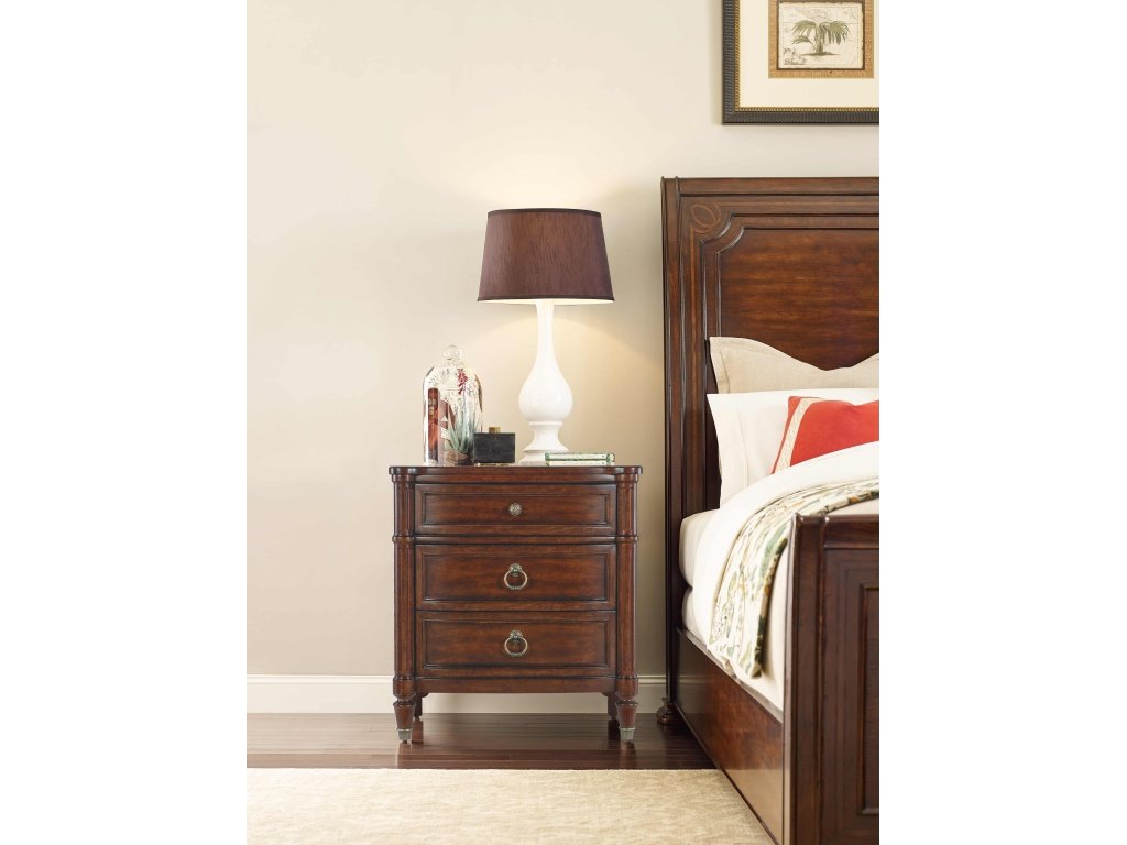 Charleston Three-Drawer Nightstand - image 4