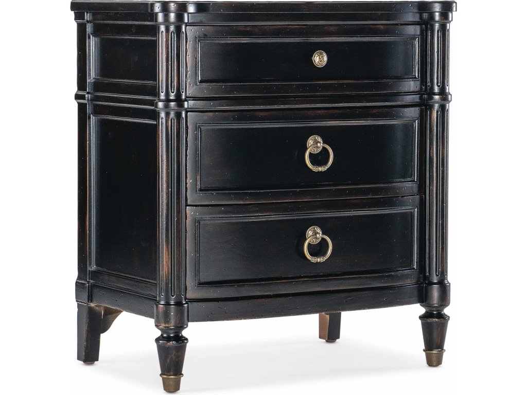 Charleston Three-Drawer Nightstand - main image