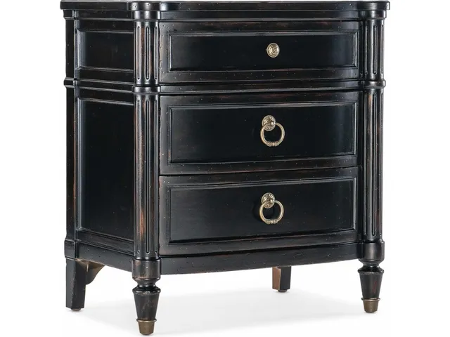 Charleston Three-Drawer Nightstand