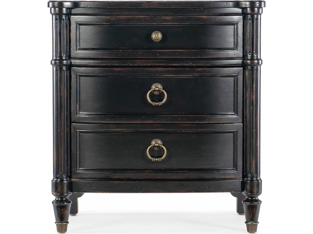 Charleston Three-Drawer Nightstand - image 1