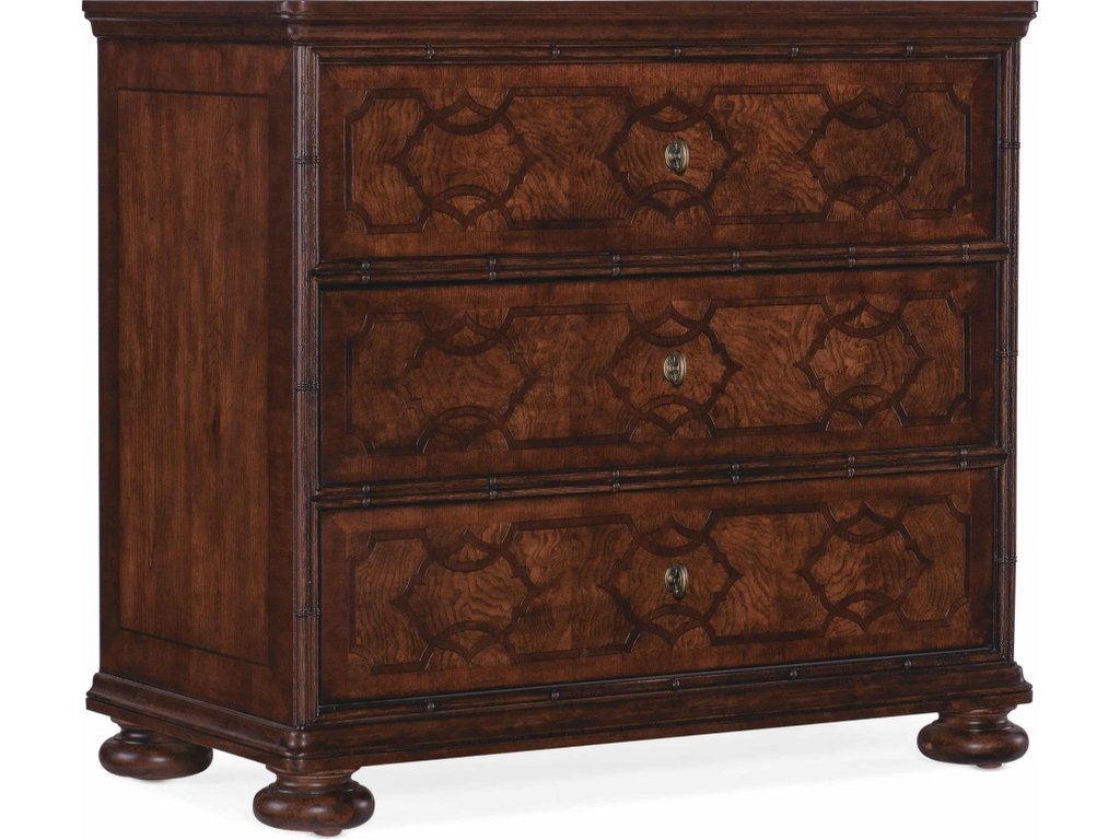 Charleston Three-Drawer Nightstand - main image