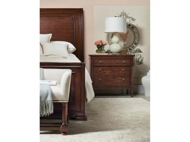 Charleston Three-Drawer Nightstand - Alternative View
